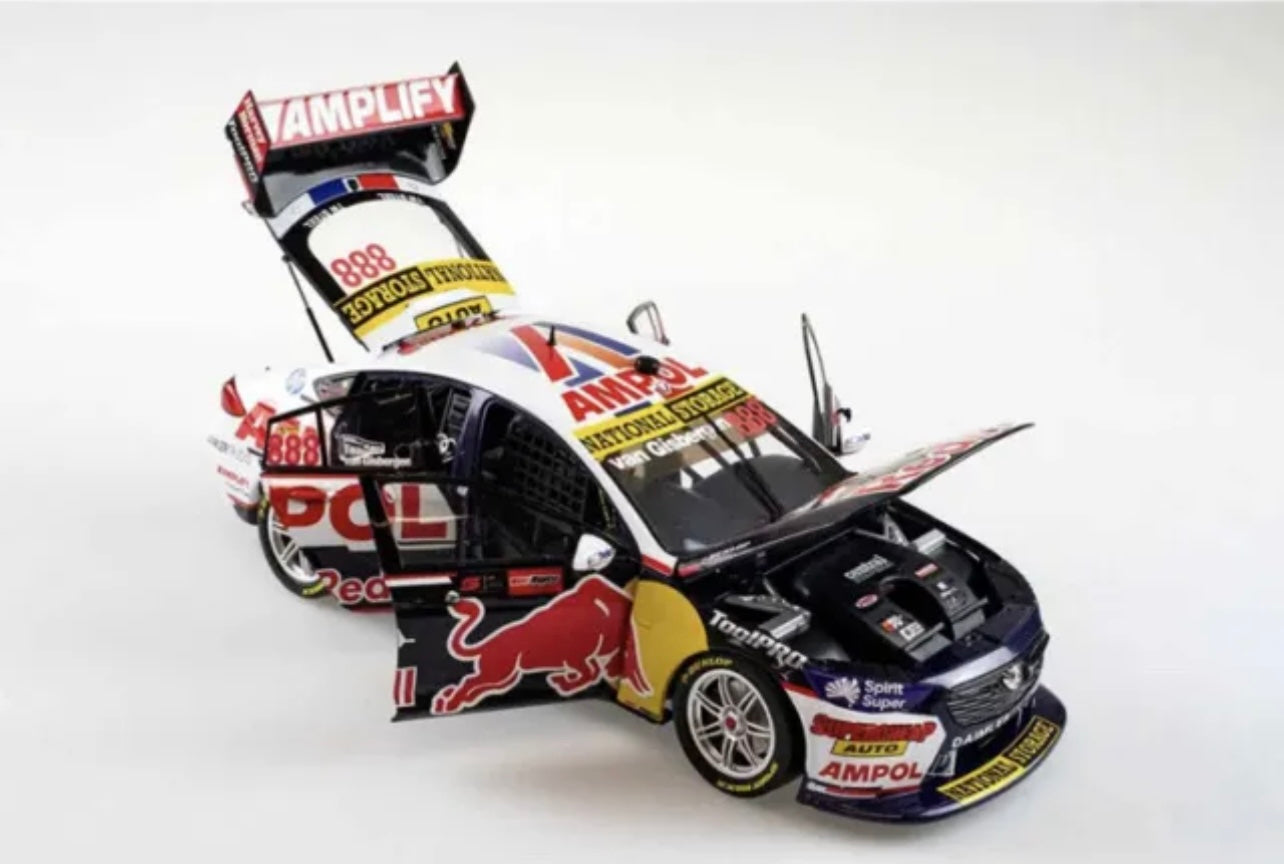 1:18 Shane Van Gisbergen & Garth Tander #888 Holden ZB Commodore Red Bull Racing 2021 Bathurst 1000 Biante