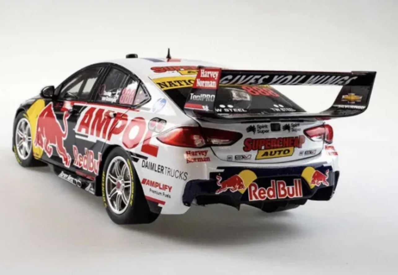 1:18 Shane Van Gisbergen & Garth Tander #888 Holden ZB Commodore Red Bull Racing 2021 Bathurst 1000 Biante