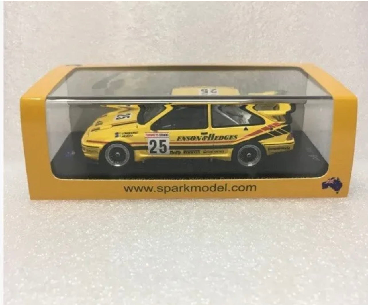 1:43 Ford Sierra RS500 Cosworth Winner Bathurst 1000 1988 Longhurst/Mezera Spark