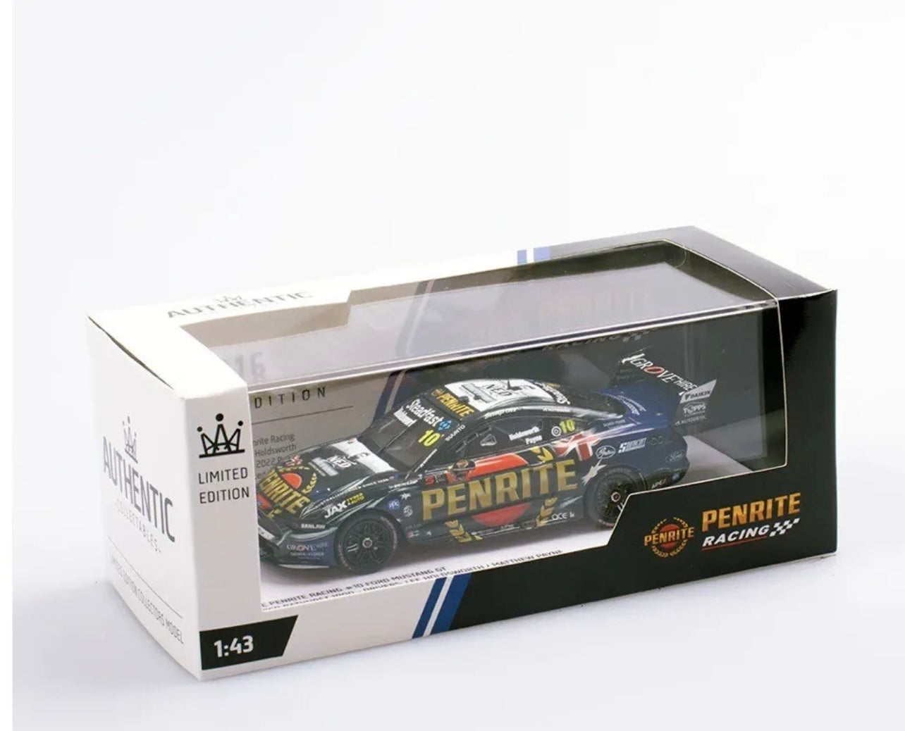 1:43 Lee Holdsworth Matthew Payne #10 2022 Bathurst 1000 Penrite Racing Ford Mustang