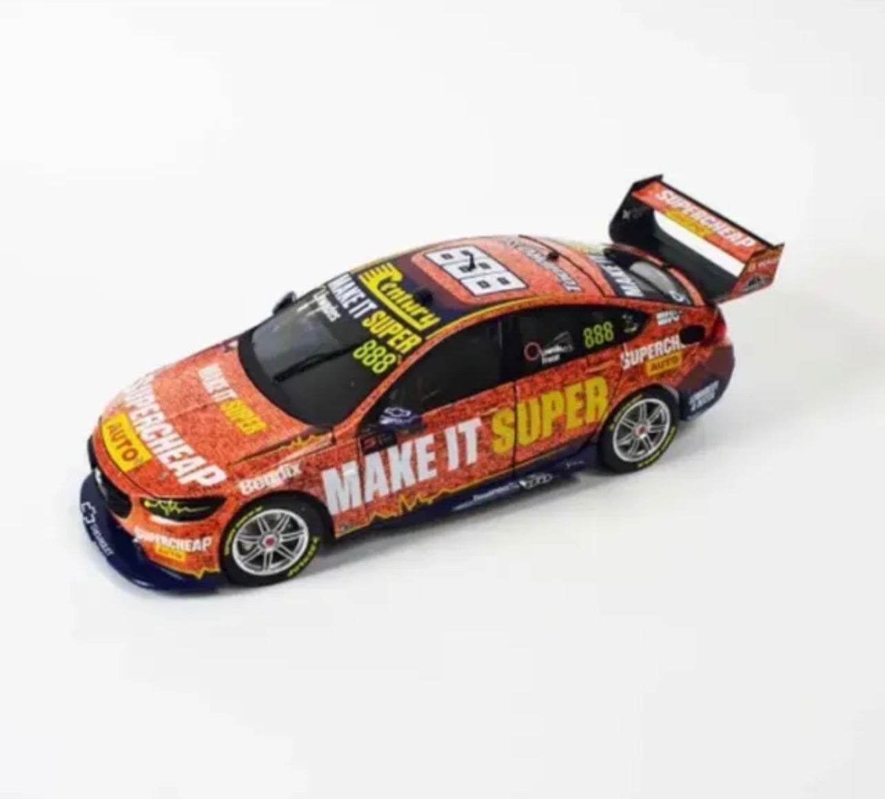 1:18 Craig Lowndes Declan Fraser #888 2022 Bathurst Wildcard Holden ZB Commodore