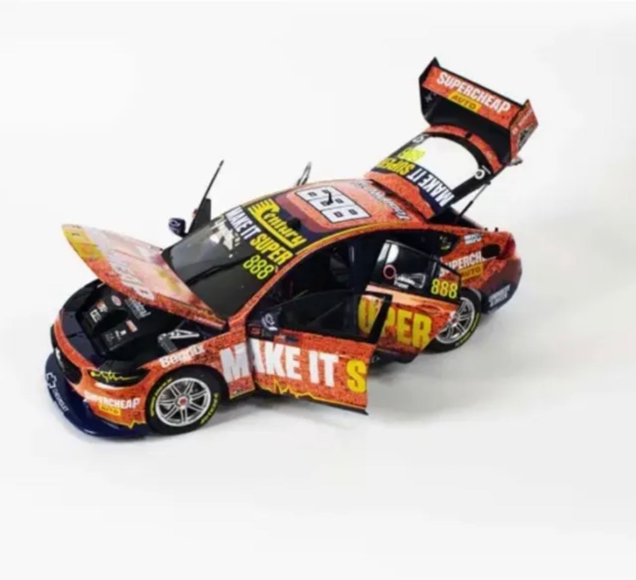 1:18 Craig Lowndes Declan Fraser #888 2022 Bathurst Wildcard Holden ZB Commodore