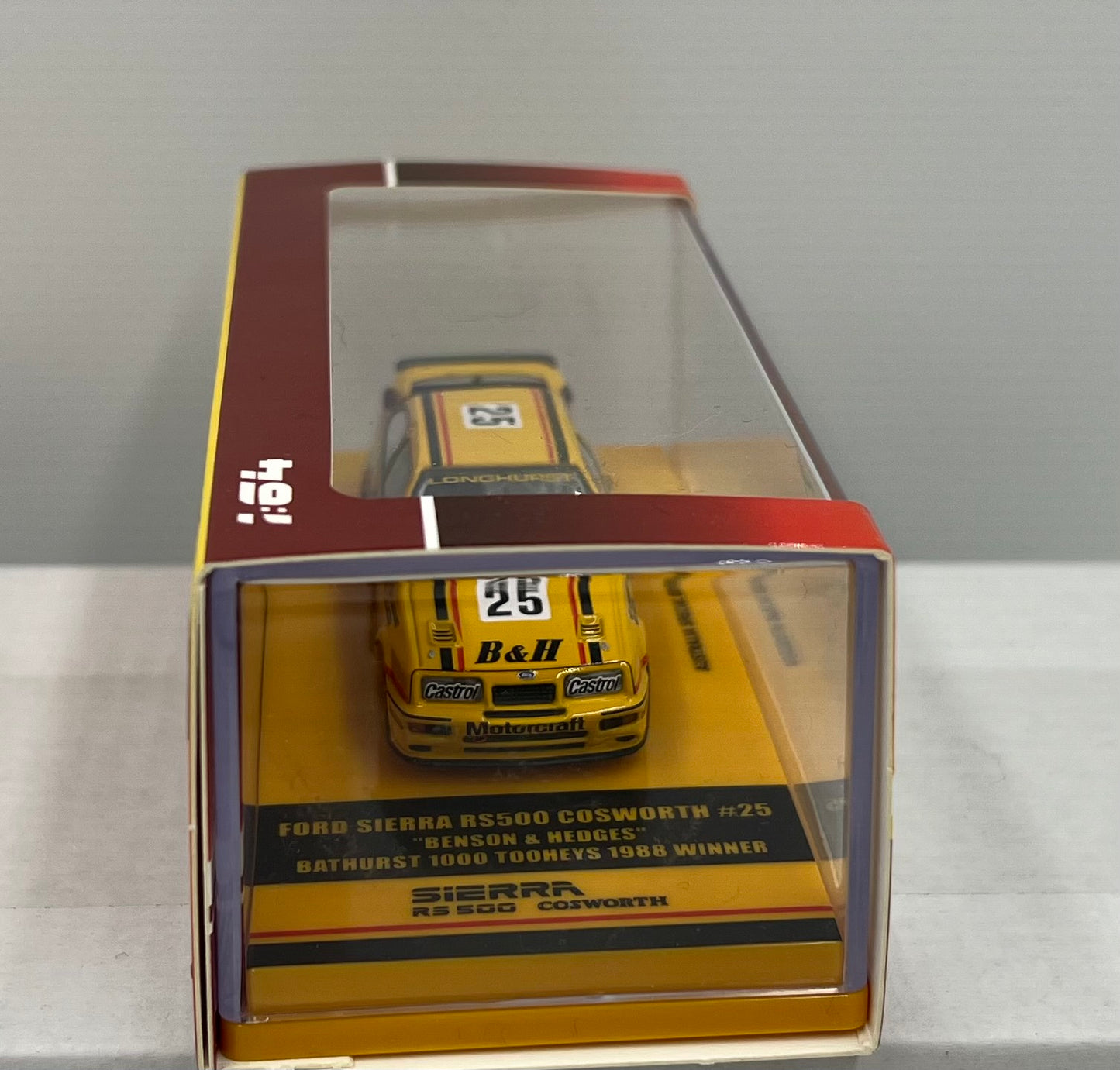 1:64 Ford Sierra RS500 Cosworth #25 Longhurst Mezera 1988 Bathurst Winner Benson & Hedges INNO64