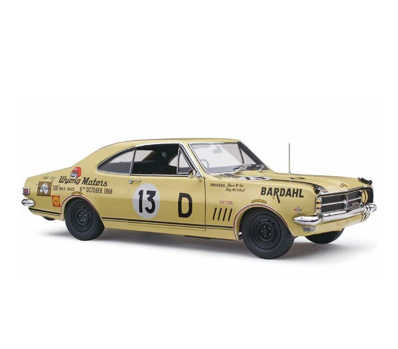 1:18 Holden HK Monaro GTS 327 1968 Bathurst Winner Classic Carlectables