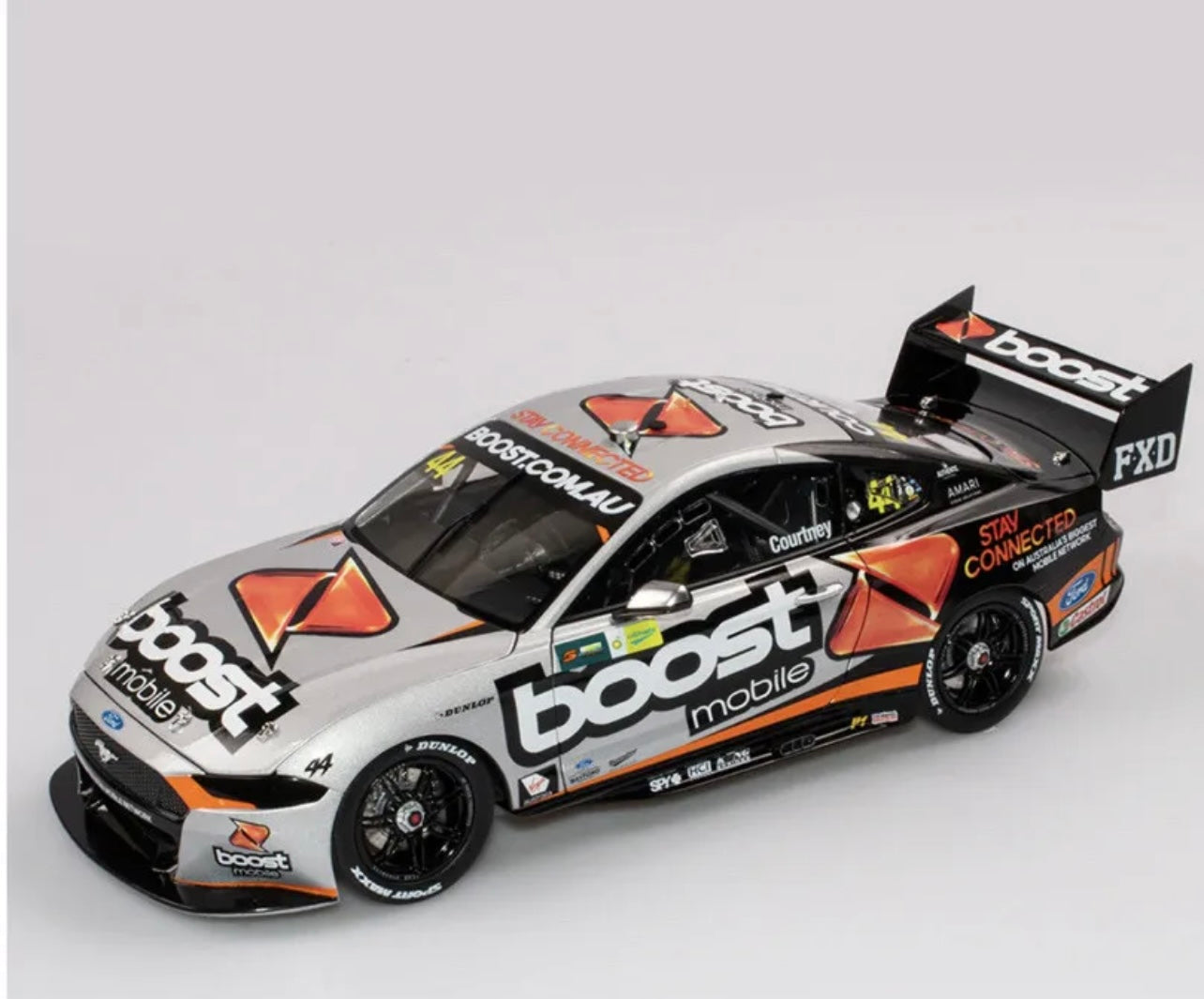 1:18 #44 James Courtney Boost Mobile 2020 Ford Mustang Authentic Collectables