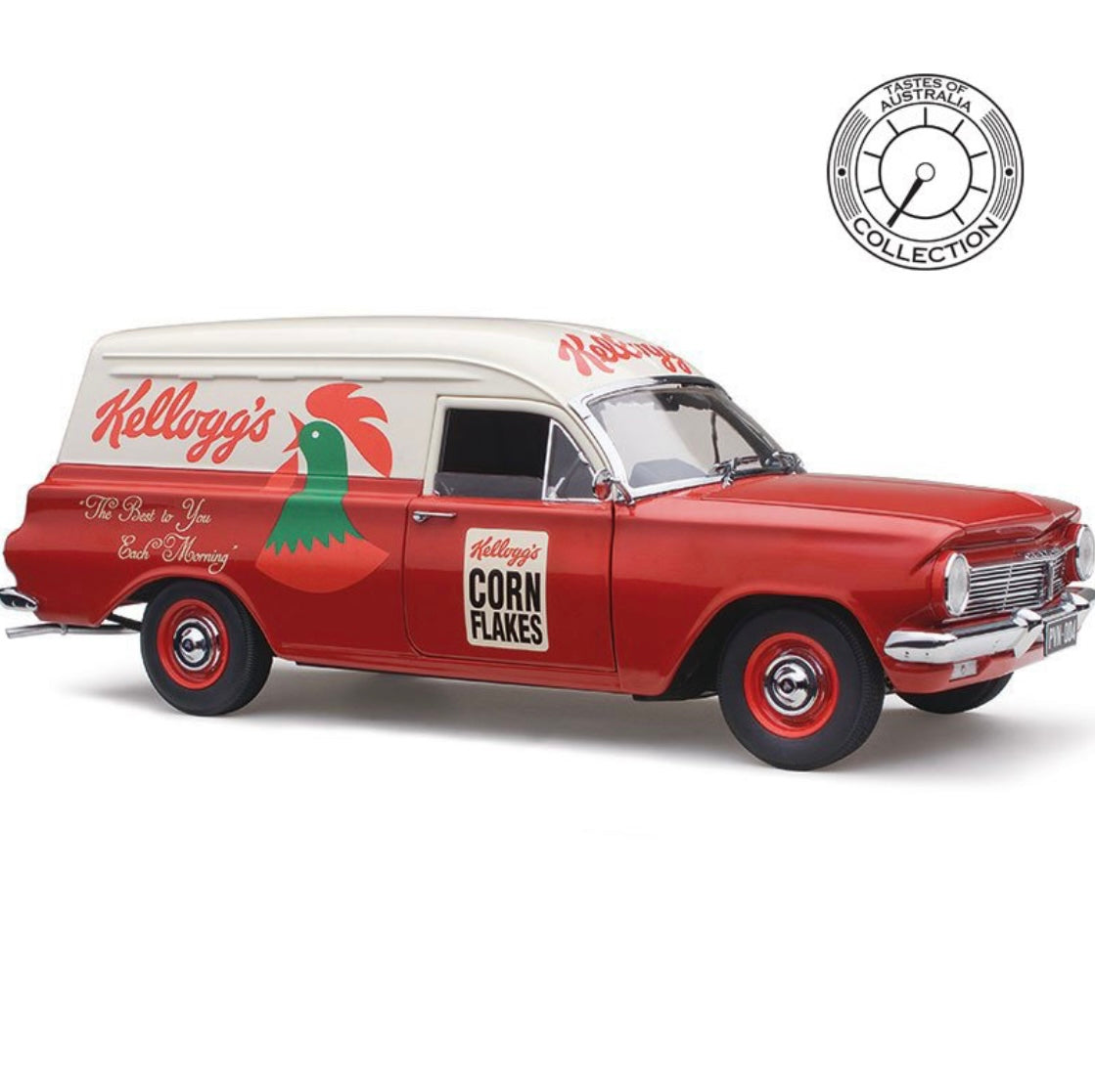 1:18 Holden EH Panel Van Kellogg’s Classic Carlectables