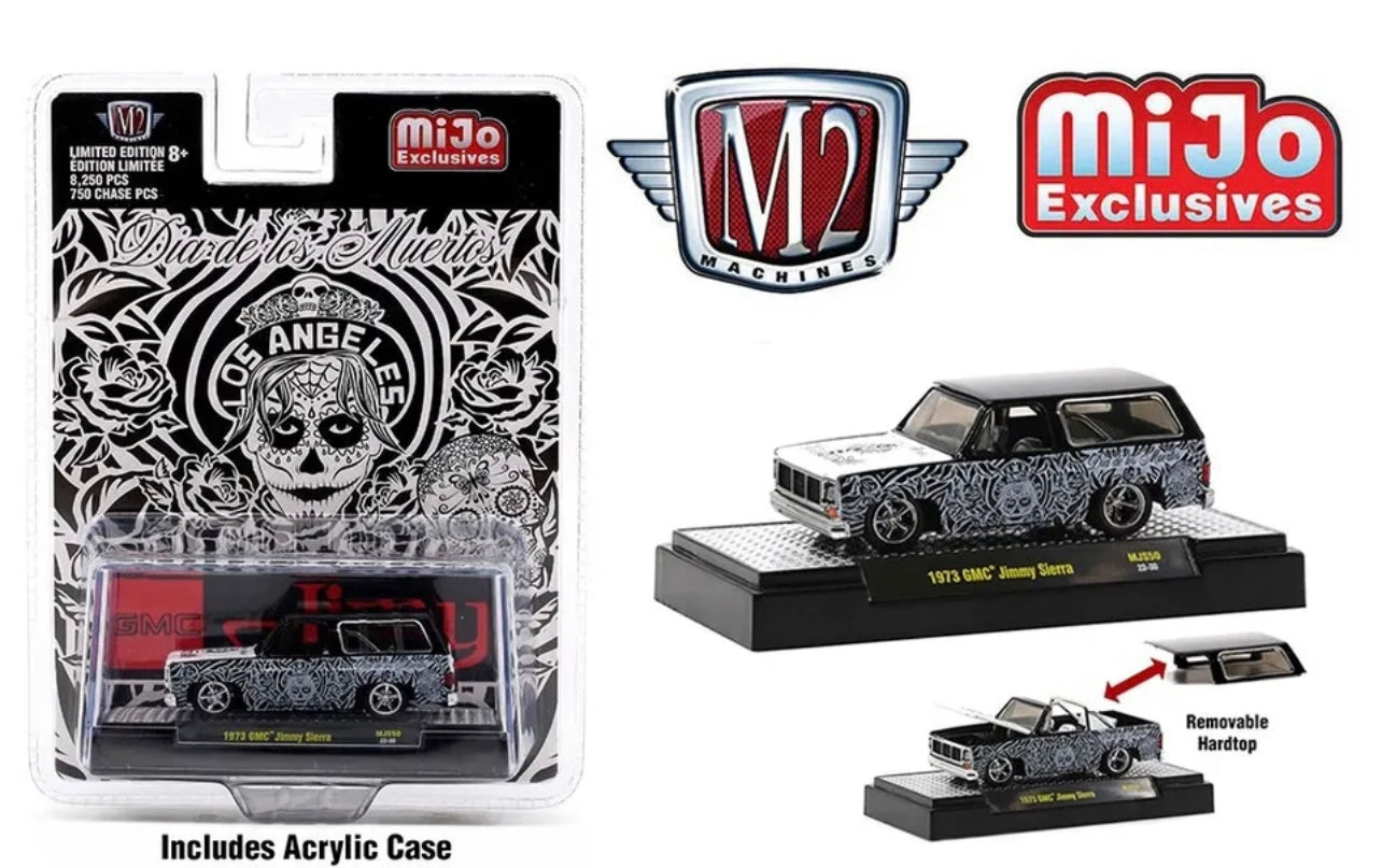 1:64 M2 Machines 1973 GMC Jimmy Sierra Day Of The Dead
