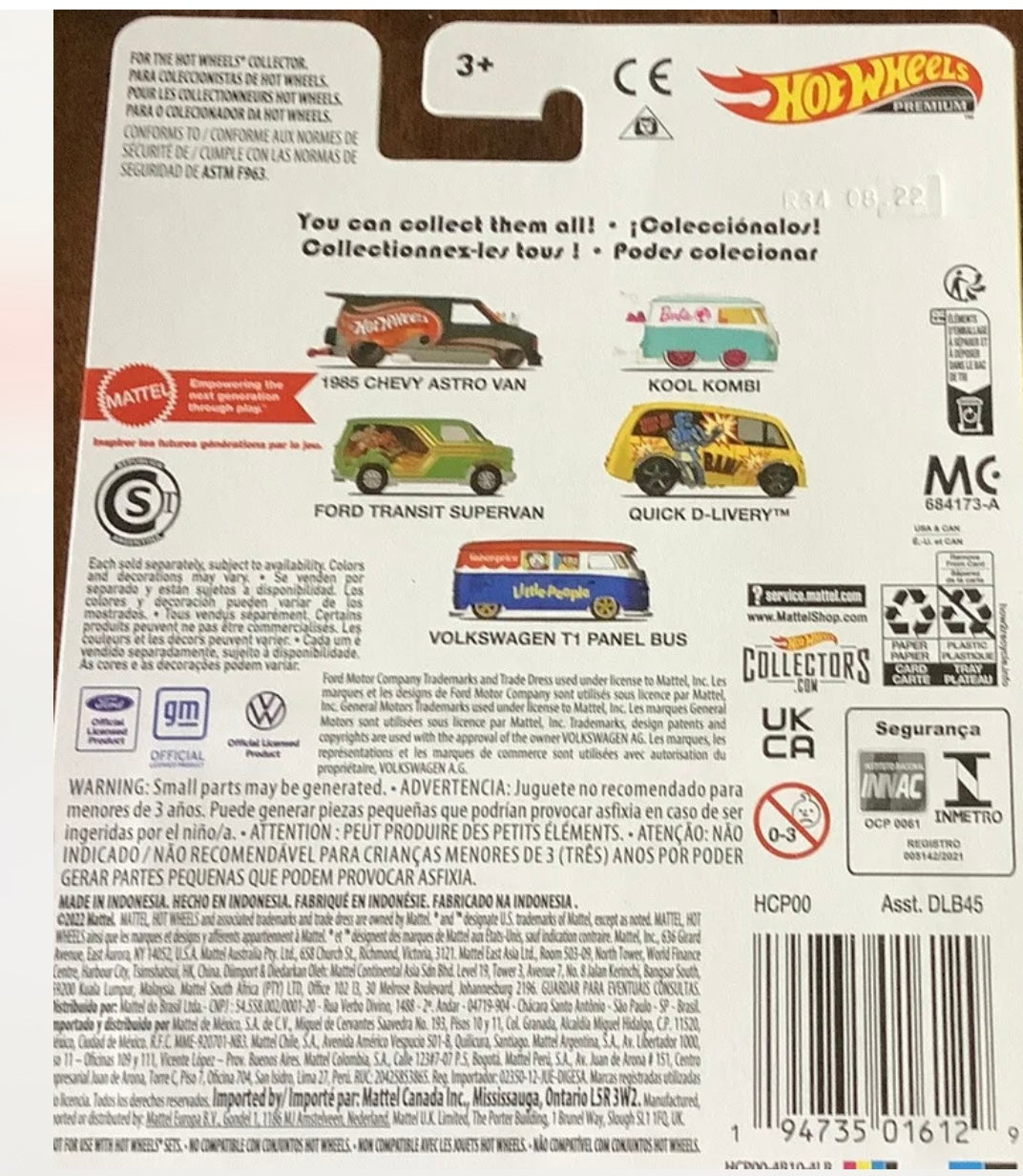 1:64 Quick D-Livery Rock’Em Sock’Em Robots Hot Wheels