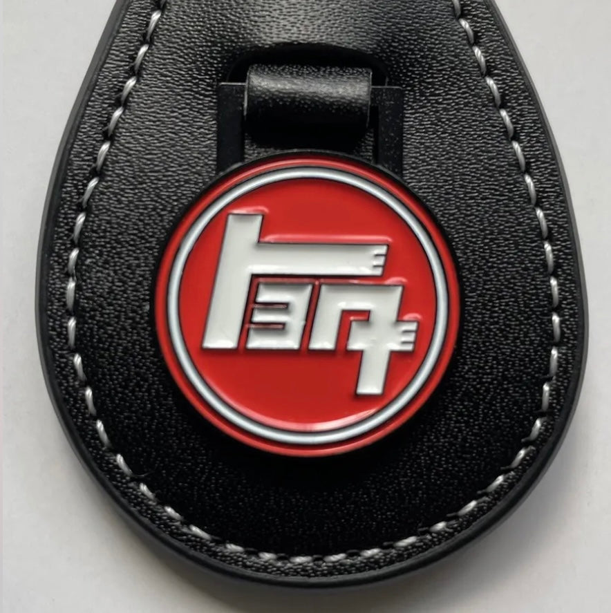 TEQ Leather Key Ring Toyota Corolla Celica JDM Land Cruiser