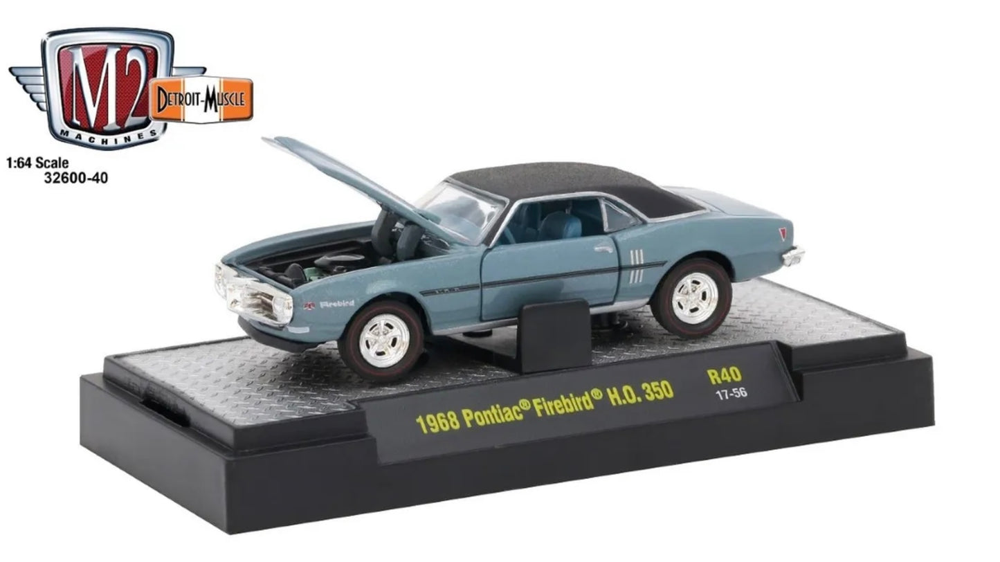 1:64 M2 Machines Pontiac Firebird H.O 350 R40 17-56
