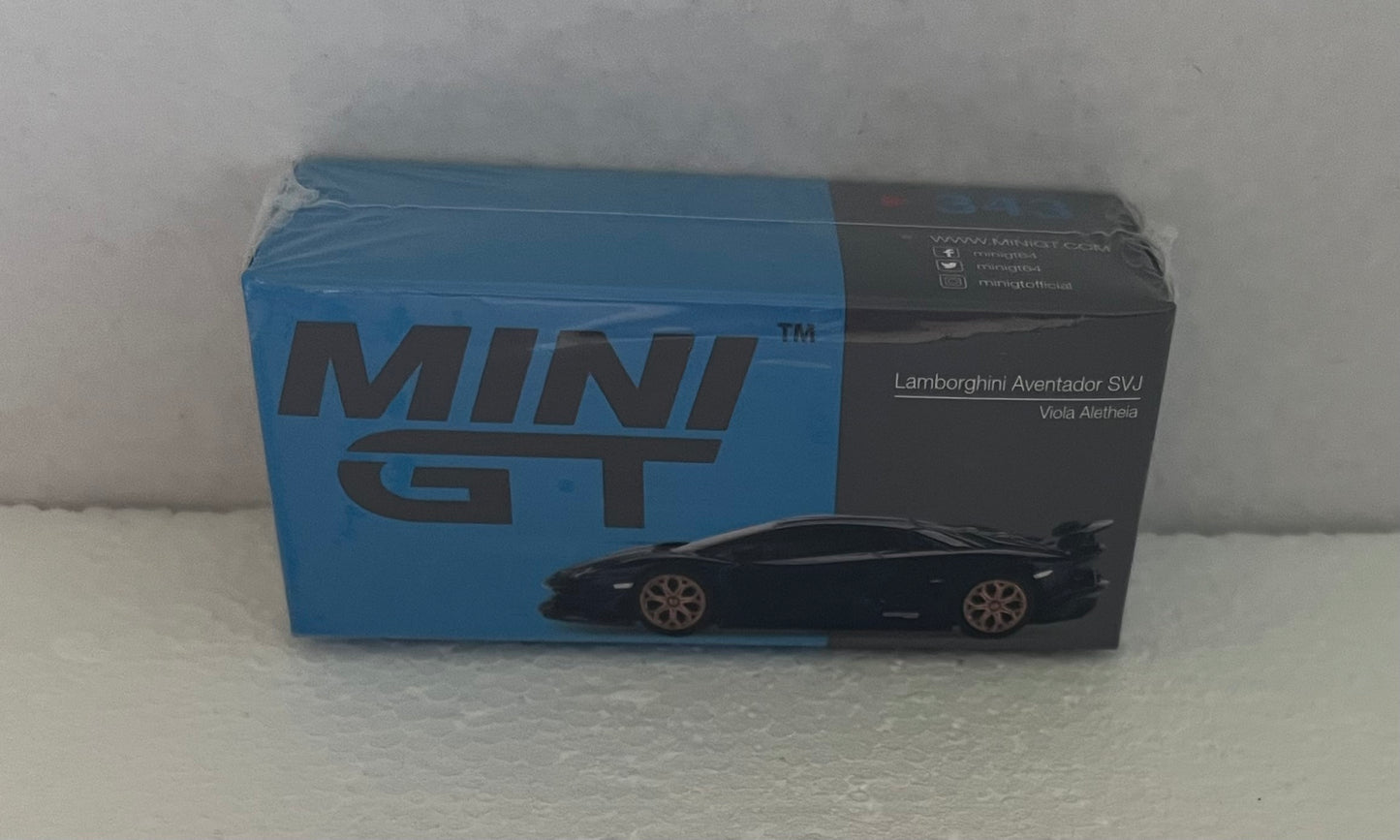 1:64 Lamborghini Aventador SVJ Mini GT 343