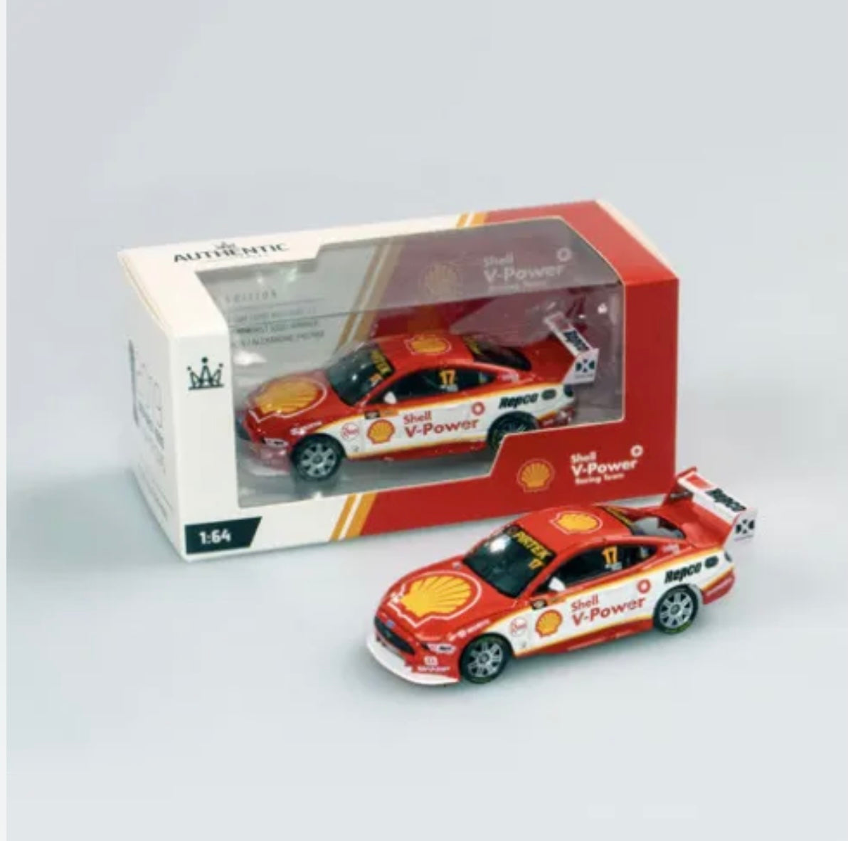 1:64 2019 Bathurst Winner #17 McLaughlin/Premat Ford Mustang Authentic Collectables