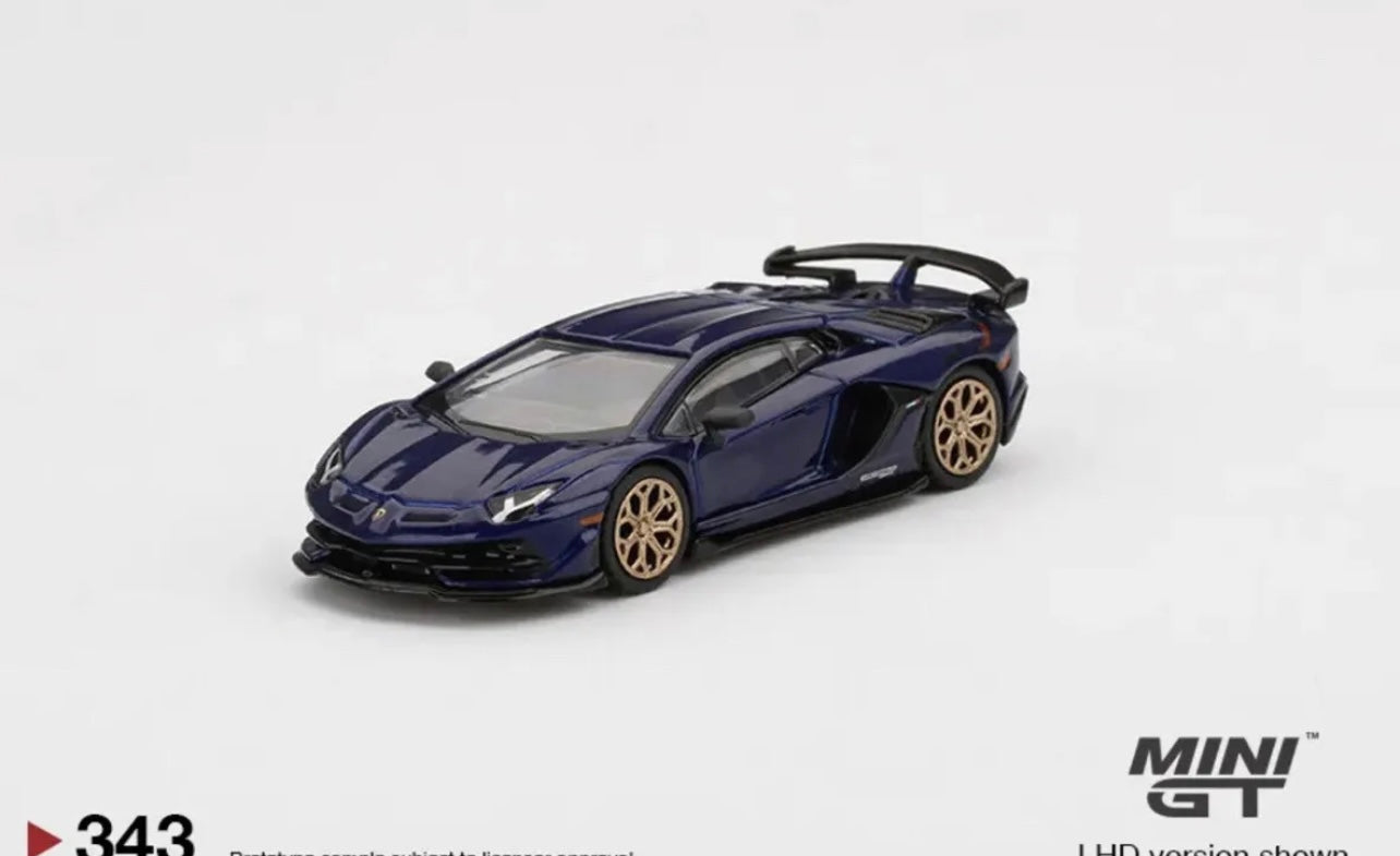 1:64 Lamborghini Aventador SVJ Mini GT