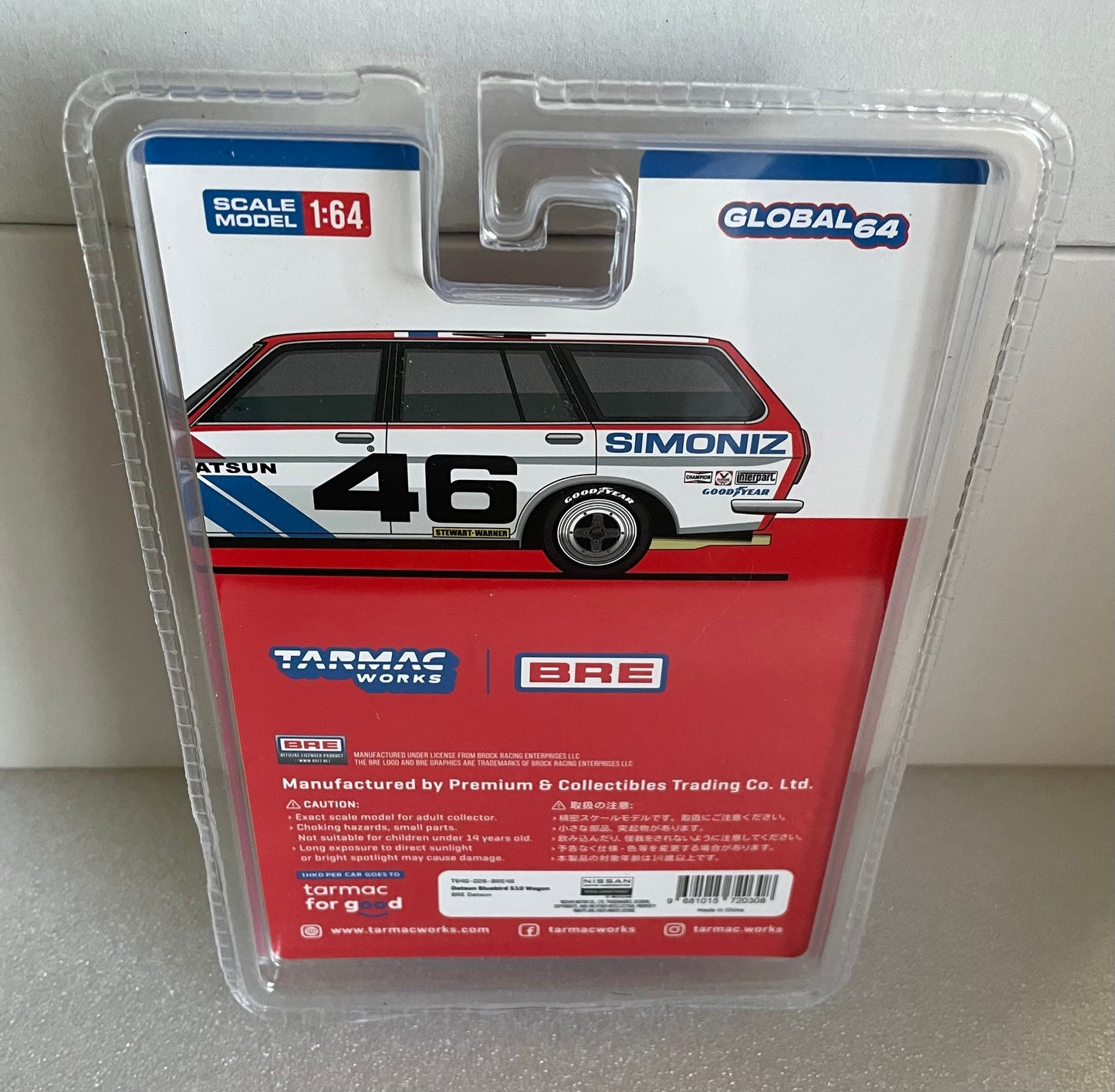 1:64 Datsun Bluebird 510 Wagon BRE Datsun Tarmac Works
