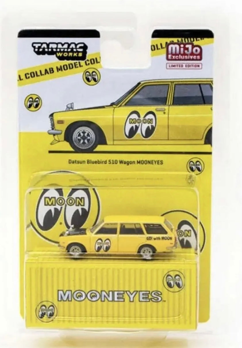 1:64 Datsun BlueBird 510 Wagon Mooneyes Tarmac Works