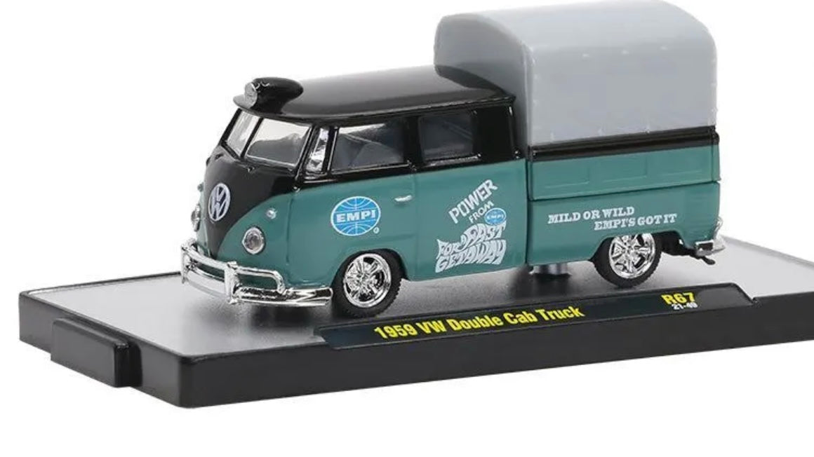 1:64 M2 Machines 1959 VW Double Cab Truck