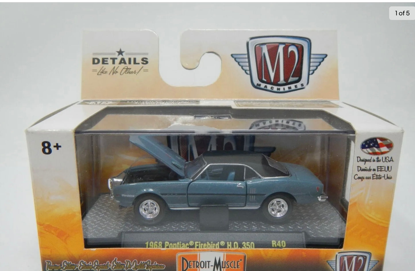 1:64 M2 Machines Pontiac Firebird H.O 350 R40 17-56
