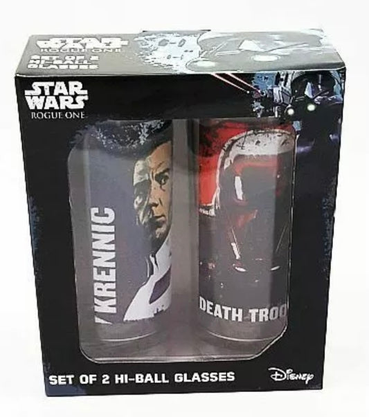 Star Wars Rouge One Glasses