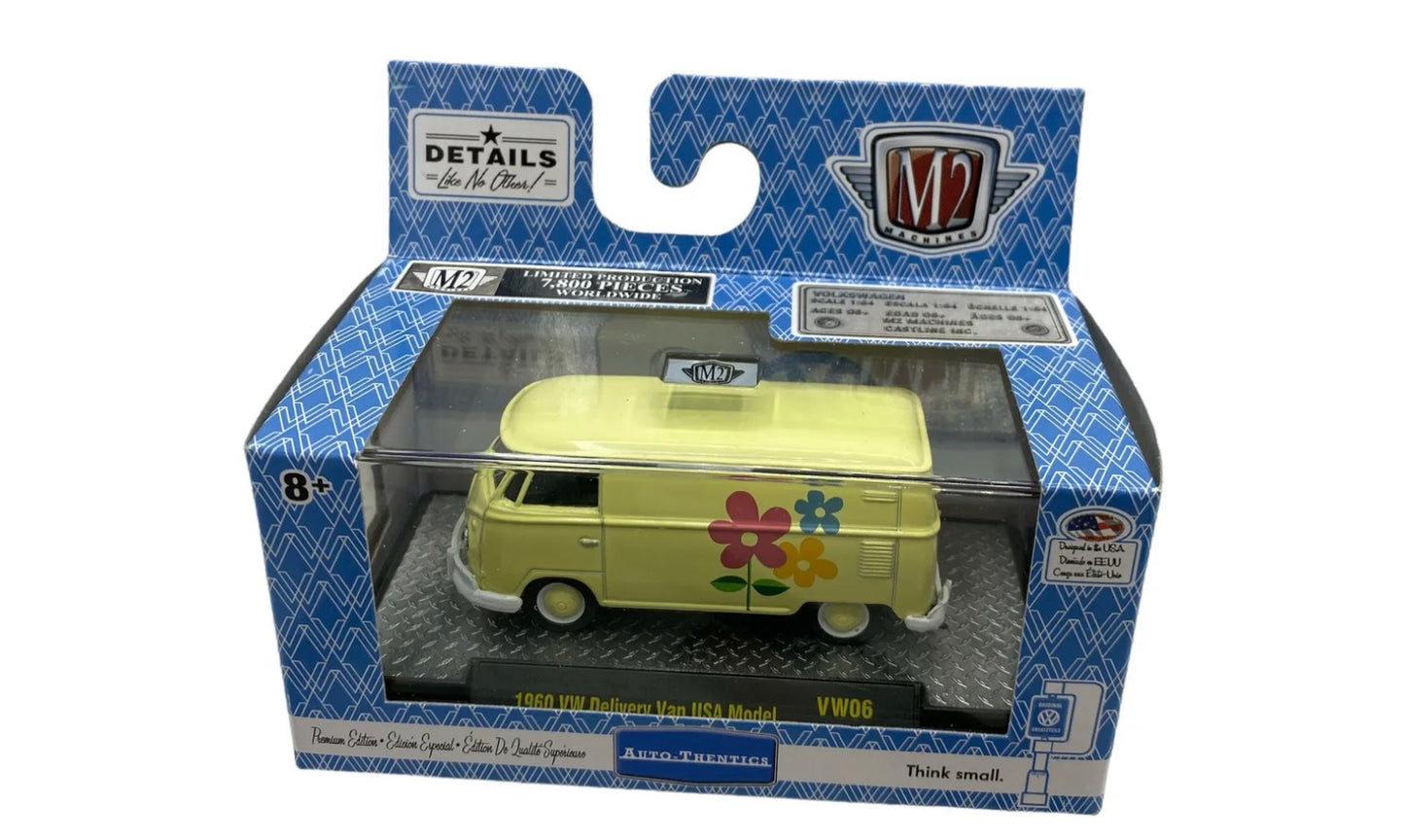 1:64 M2 Machines 1960 VW Delivery Van USA Model
