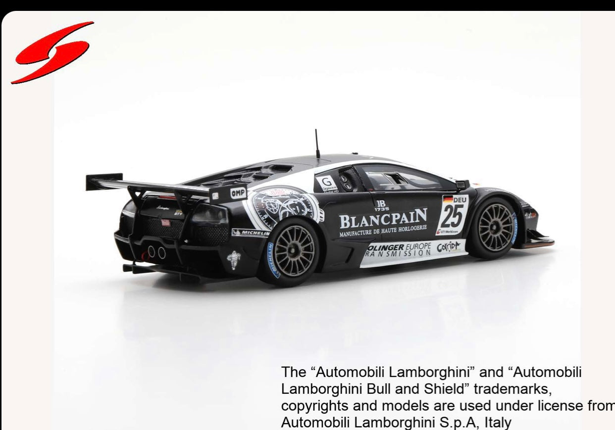 1:43 Lamborghini Murcielago LP670 R-SV GT1 FIA GT1 World Championship 2010 Spark