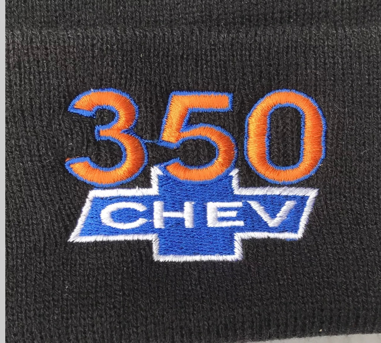 350 Chev Embroidered Beanie Chevrolet