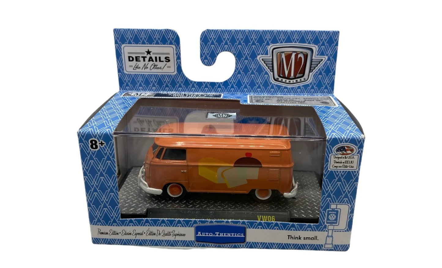 1:64 M2 Machines 1960 VW Delivery Van USA Model