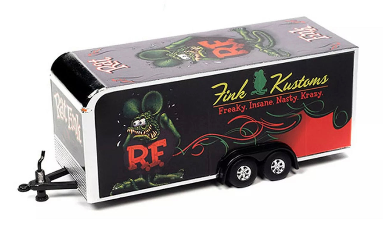 1:64 Rat Fink Trailer Auto World Mijo Exclusive