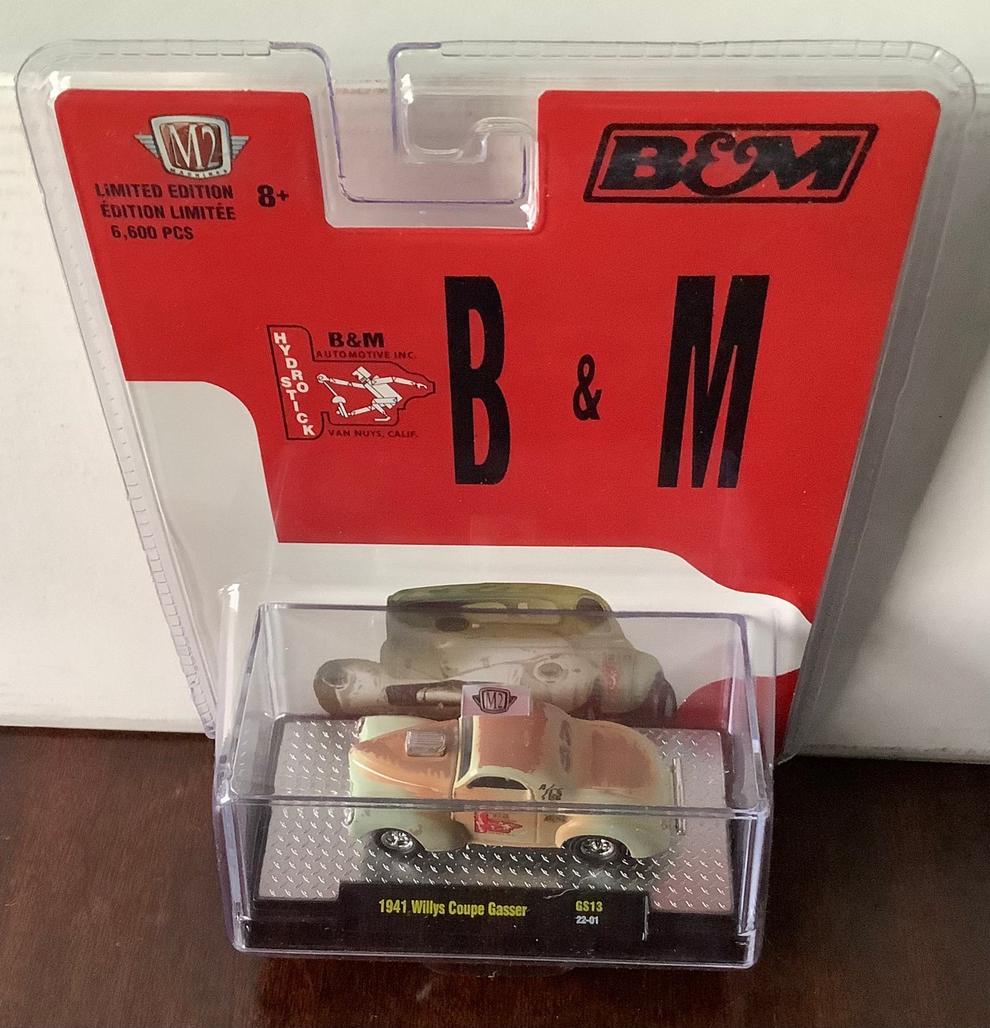 1:64 1941 Willy’s Coupe  Gasser B & M Automotive M2 Machines