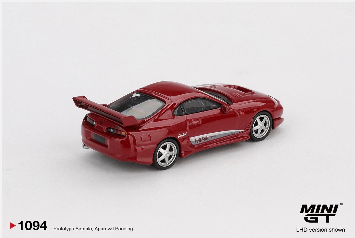 1:64 Toyota Supra Veilside Combat V-1 Red Mini GT 1094