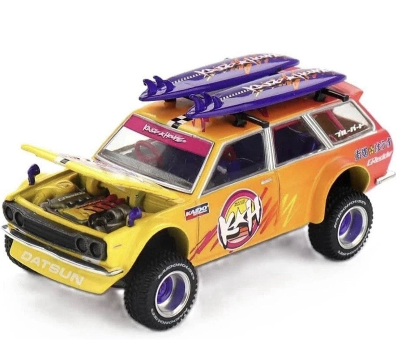 1:64 Datsun 510 Wagon 4x4 Kaido Islands V1 #210 Kaido House