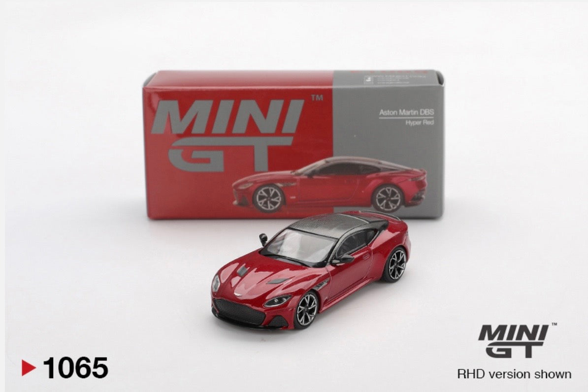 1:64 Aston Martin DB5  Hyper Red  Mini GT 1065