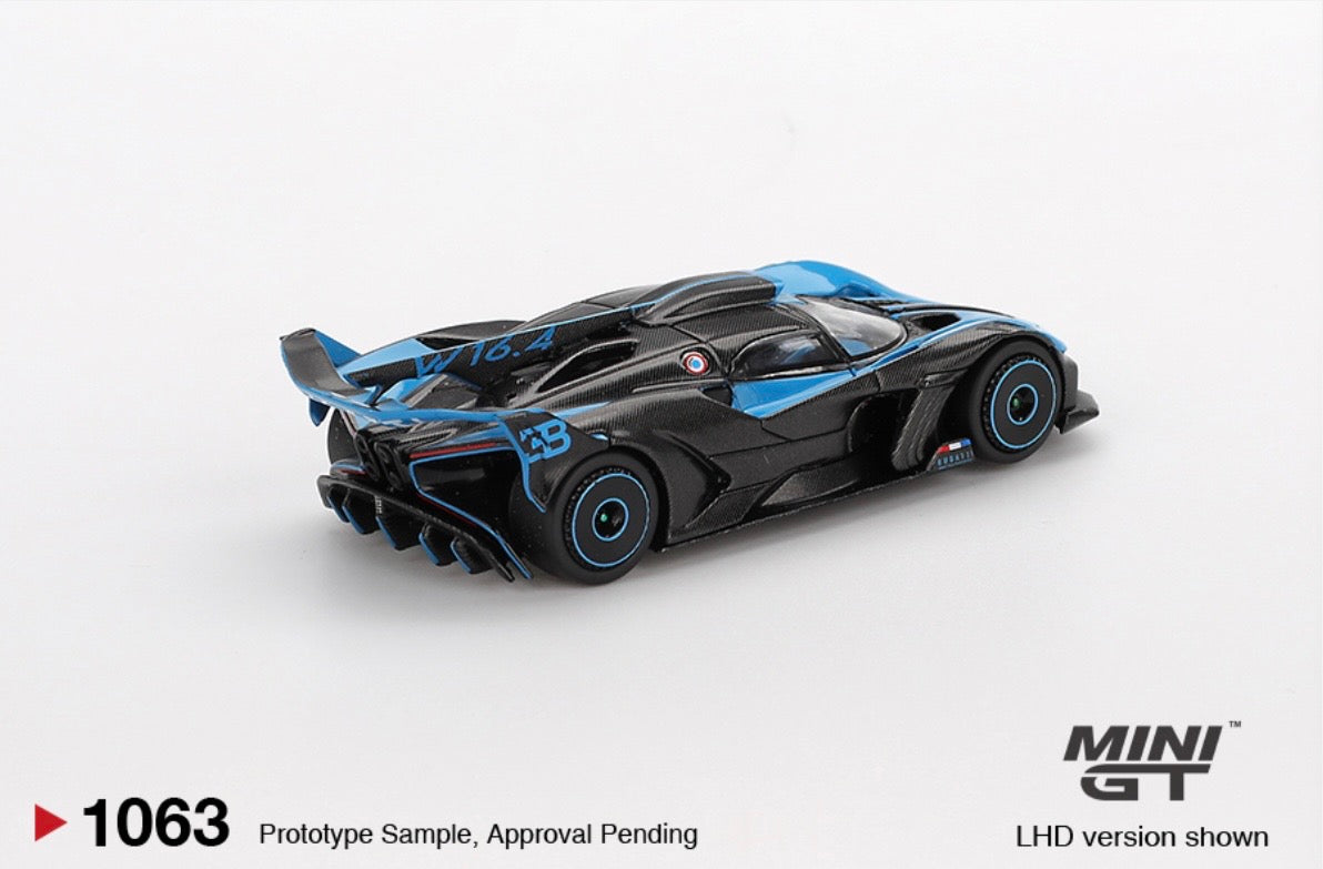 1:64 Bugatti Bolide Presentation Mini GT 1063