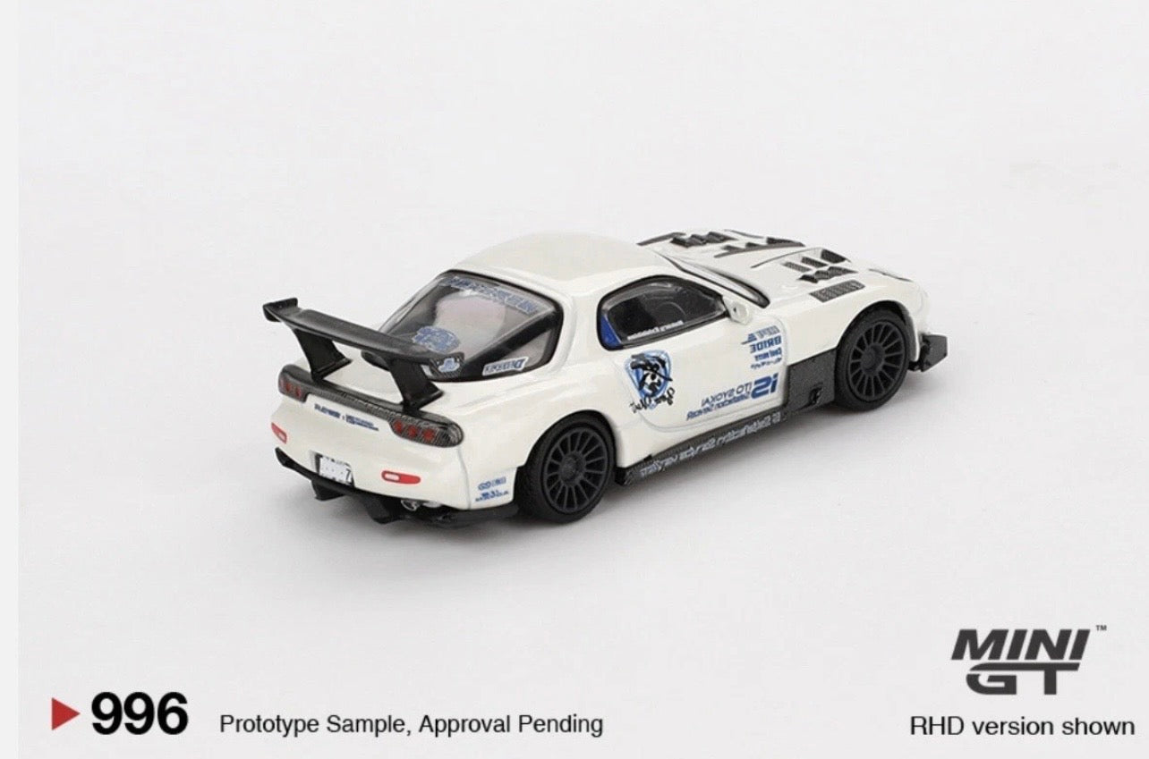 1:64 Mazda RX-7 (FD3S) Itosyoukai Rei- Gouki with Re Anemiya Mini GT 996