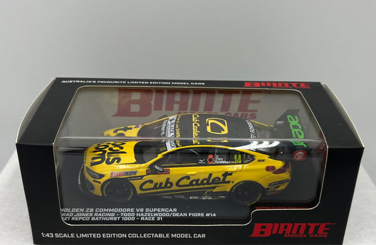 1:43 Hazelwood/Fiore #14 Brad Jones Racing 2021 Bathurst 1000 Holden ZB Commodore Biante