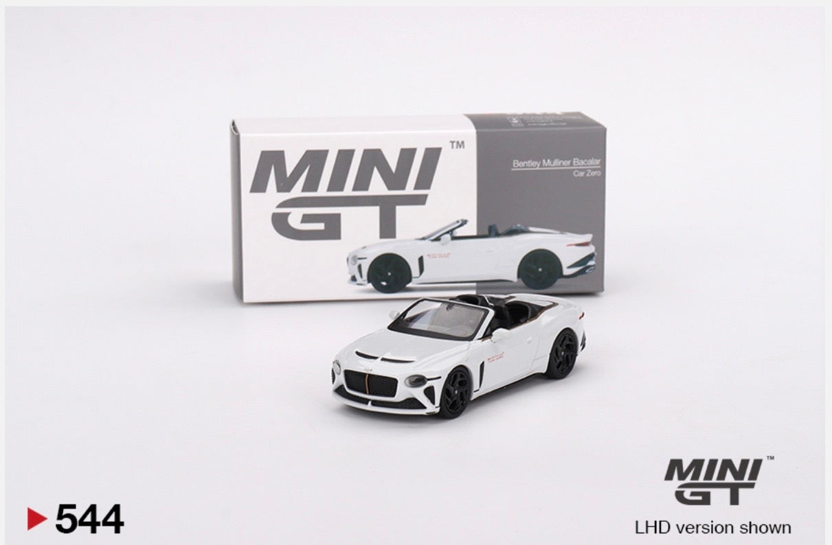 1:64 Bentley Mulliner Bacalar Car Zero Mini GT 544