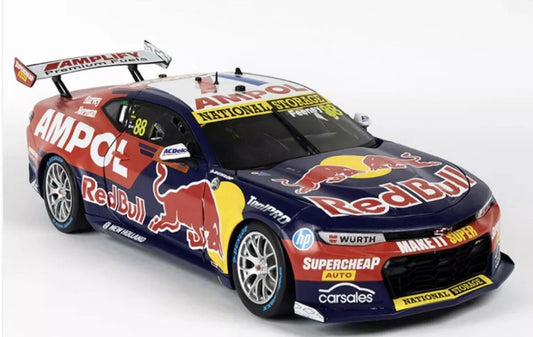 1:18 Broc Feeney #88 Chevrolet Camaro ZL 1 Red Bull Ampol Racing 2023 Melbourne Supersprint Race 6 Winner Biante