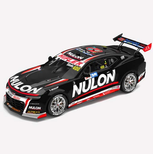 1:43 Chevrolet Camaro ZL1 Tim Slade #400 (400 Race Starts) Nulon Racing 2023 Thrifty Newcastle 500 Authentic Collectables