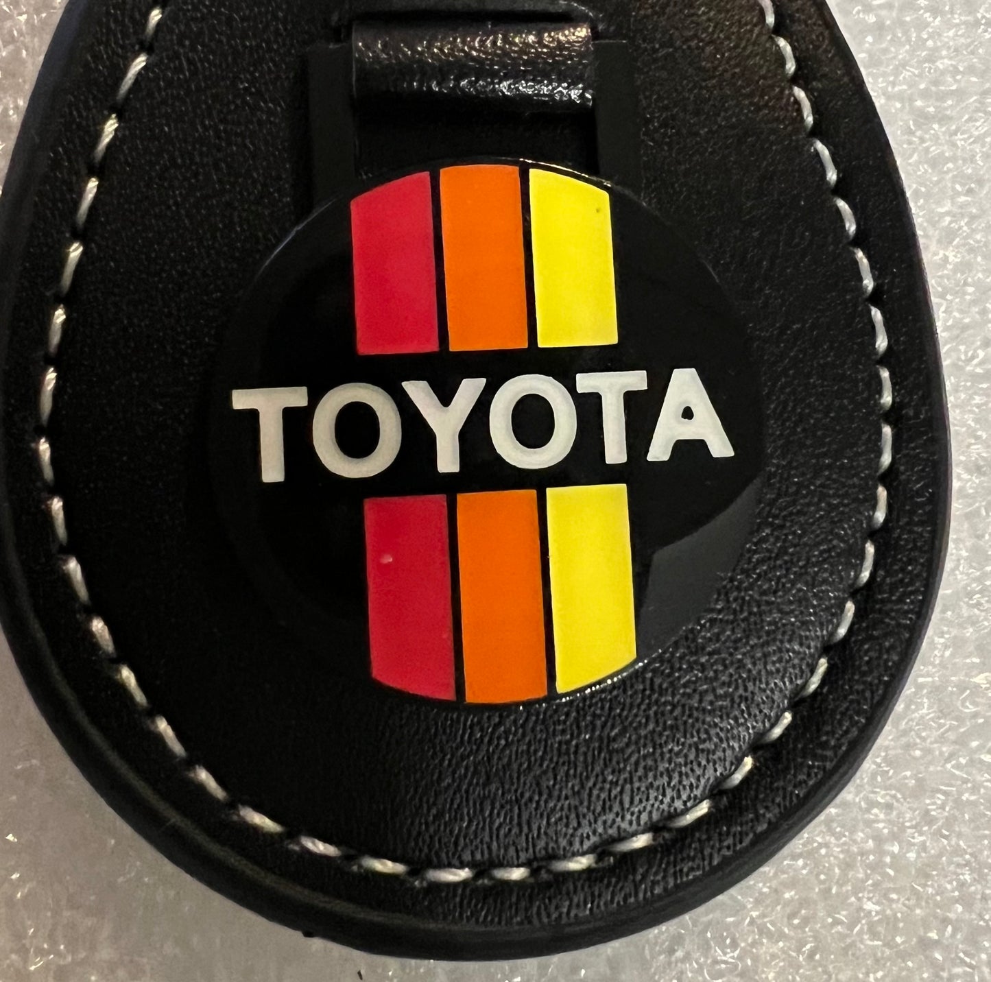 Toyota Leather Key Ring MR2 AE86 Land Cruiser Supra JDM FJ40