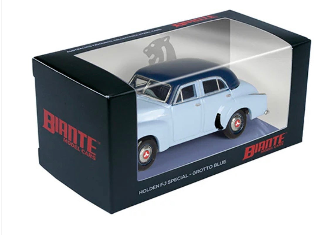 1:64 Holden FJ -225 Special Sedan Grotto Blue / Brenton Blue Biante