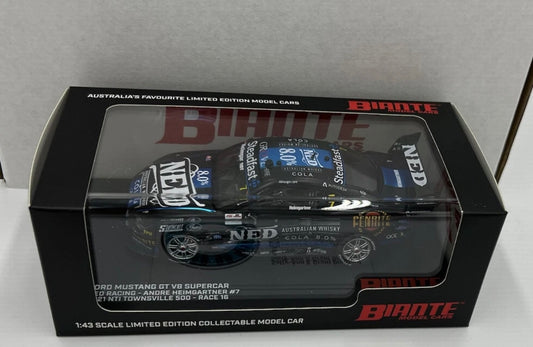 1:43 Andre Heimgartner #7 Ned Racing 2021 NTI Townsville Ford Mustang GT Biante