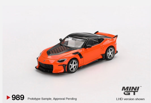 1:64 Nissan Z Veilside FFZ400 Orange Mini GT 989