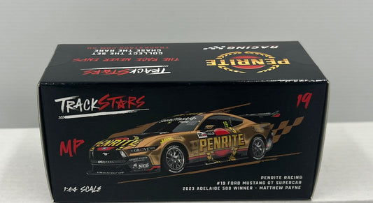 1:64 Penrite Racing Matthew Payne #19 2023 Adelaide 500 Winner Ford Mustang GT Supercar Trackstars