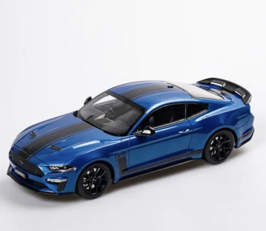 1:18 Ford Mustang R-Spec Velocity Blue Authentic Collectables