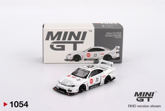 1:64 Nissan LB-Super Silhouette S15 Silvia LBWK Athlete Mini GT 1054