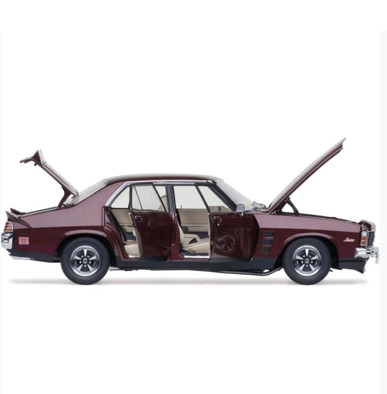 1:18 Holden HJ Monaro GTS Sedan Claret Metallic Classic Carlectables