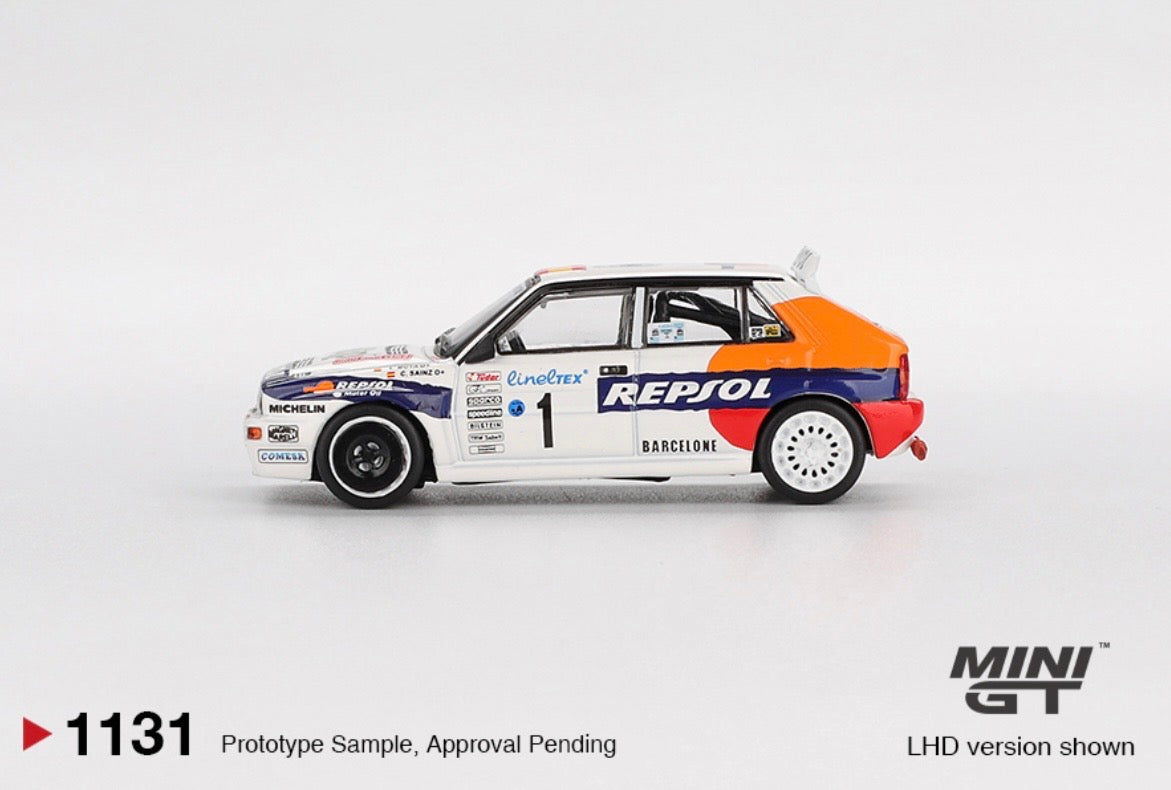1:64 Lancia Delta HF Integrale Evoluzione #1 1993 Rallye Monte-Carlo Mini GT 1131