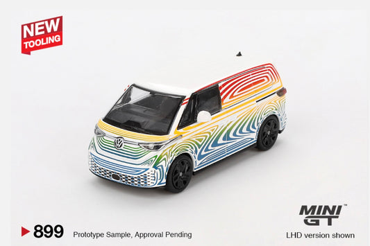 1:64 Volkswagen ID Buzz Prototype Rainbow 899 Mini GT