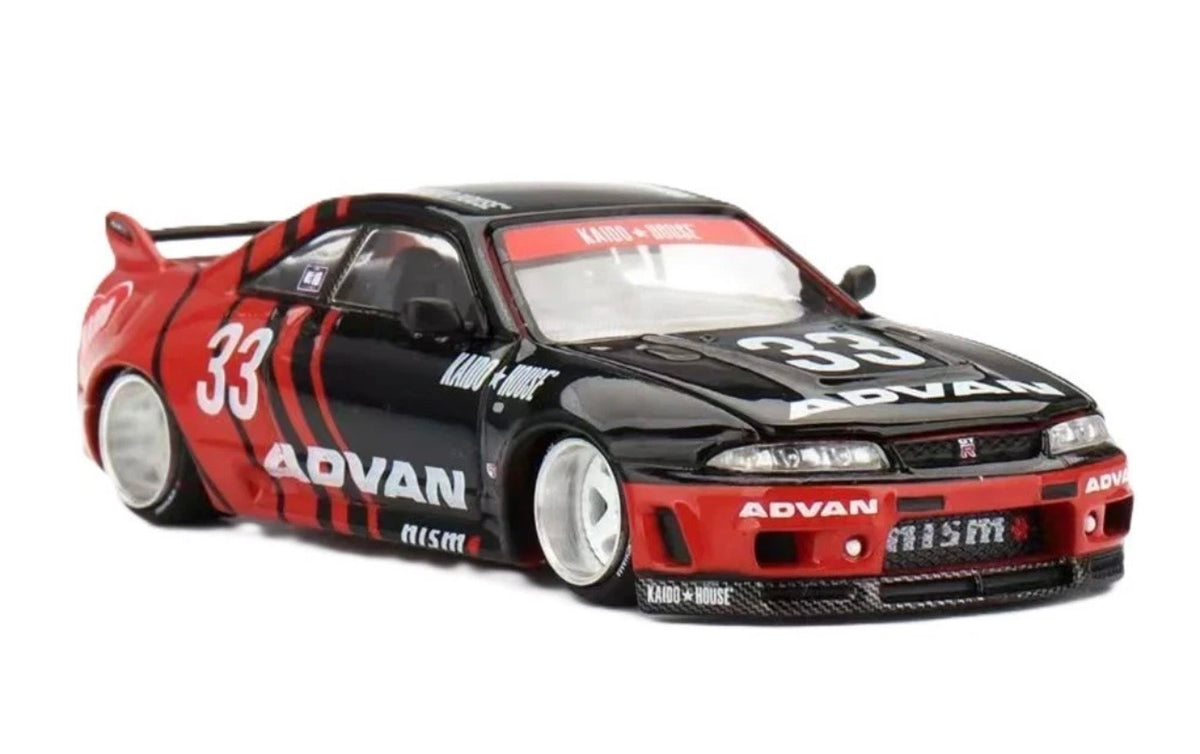 1:64 Nissan Skyline GT-R (R33) Kaido Works Advan Kaido House 191