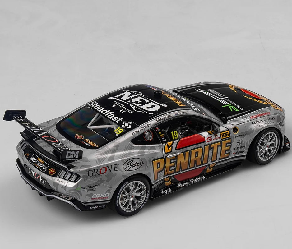 1:18 Ford Mustang GT #19 Matthew Payne 2024 ITM Taupo Super 400 Native Livery Authentic Collectables