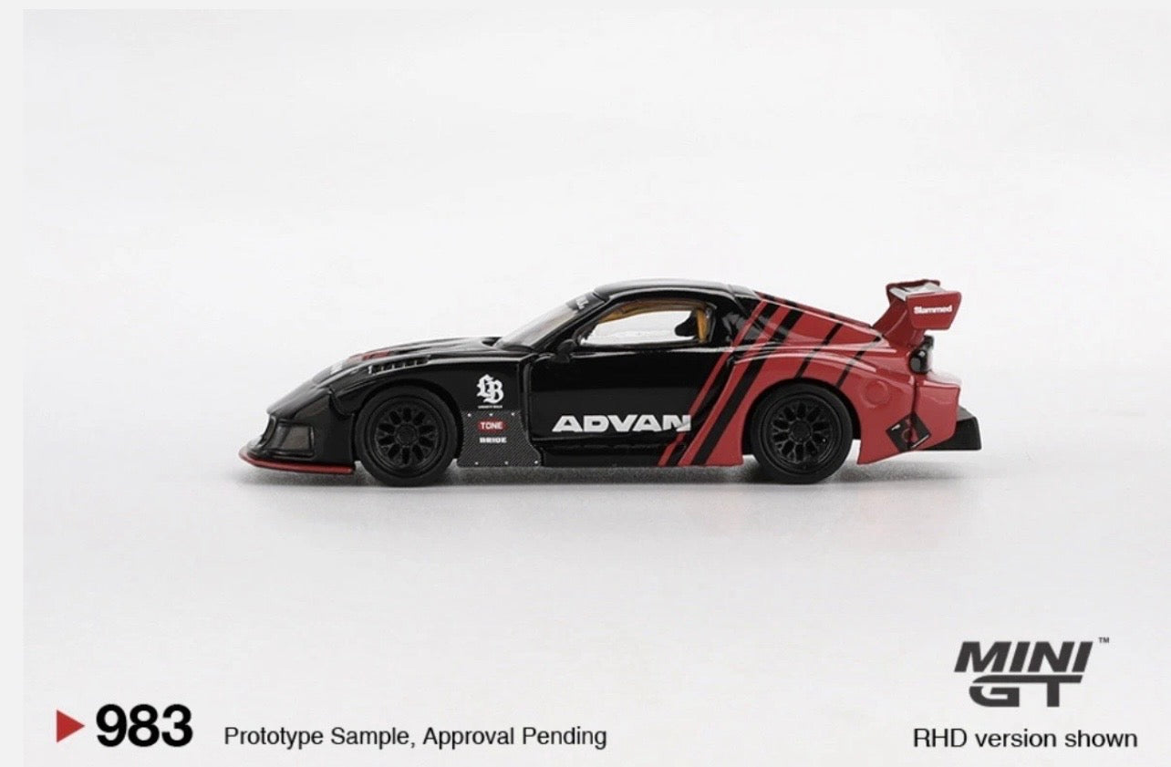 1:64 Mazda RX-7 LB Super Silhouette Advan Mini GT 983
